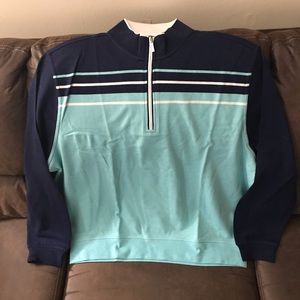 Carnoustie brand golf pullover.  Quarter zip, 2XL, 100% cotton